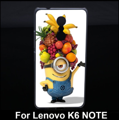 Твърди гърбове Твърди гърбове за Lenovo Твърд гръб ултра тънък за Lenovo K6 Note миньон с плодове